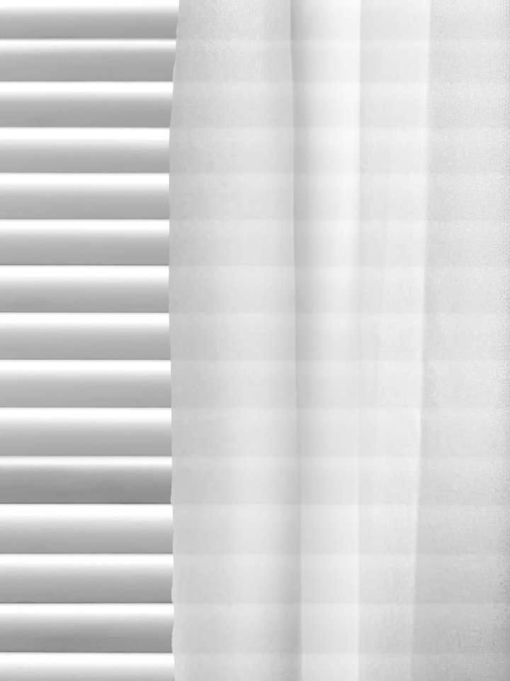 Mannada Korean Style Curtains　Sheer MND4008914 Fine Sheer - White Motorized Blinds／Smart Blinds & Shades Child Safety／Cordless Blinds & Shades Light Filtering Blinds & Shades Semi-Transparent Blinds & Shades