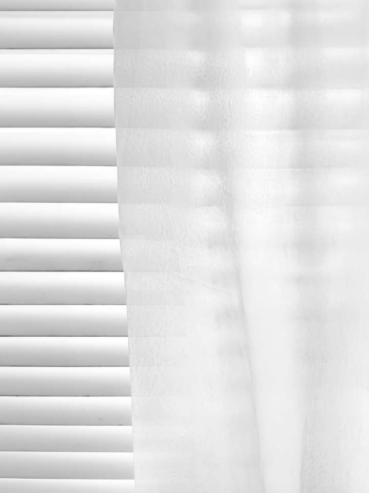 Mannada Korean Style Curtains　Sheer MND4008951 Cloud Sheer - White Motorized Blinds／Smart Blinds & Shades Child Safety／Cordless Blinds & Shades Light Filtering Blinds & Shades Semi-Transparent Blinds & Shades