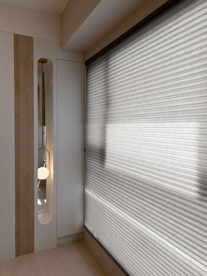 Coulisse Honeycomb Shades　Light Filtering HNA-0506 PALMA Dust Heat Insulation Blinds & Shades Light Filtering Blinds & Shades Motorized Blinds／Smart Blinds & Shades