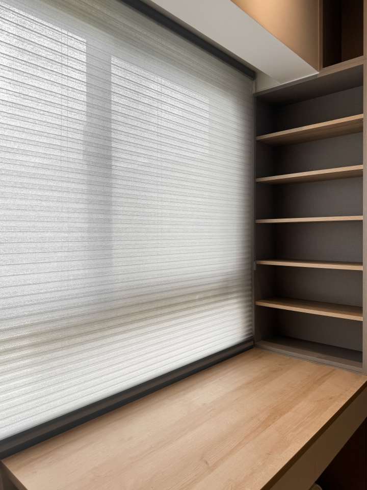 Coulisse Honeycomb Shades　Sheer HDS-0104 HUDSON Dawn Heat Insulation Blinds & Shades Semi-Transparent Blinds & Shades Motorized Blinds／Smart Blinds & Shades